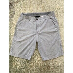 Under Armour Shorts Men’s Size 38 Chino Lightweight Gray Golf Pattern